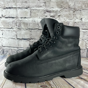 Timberland 6-Inch Premium Waterproof Black Nubuck Men's Boots 19039 Size 8.5M